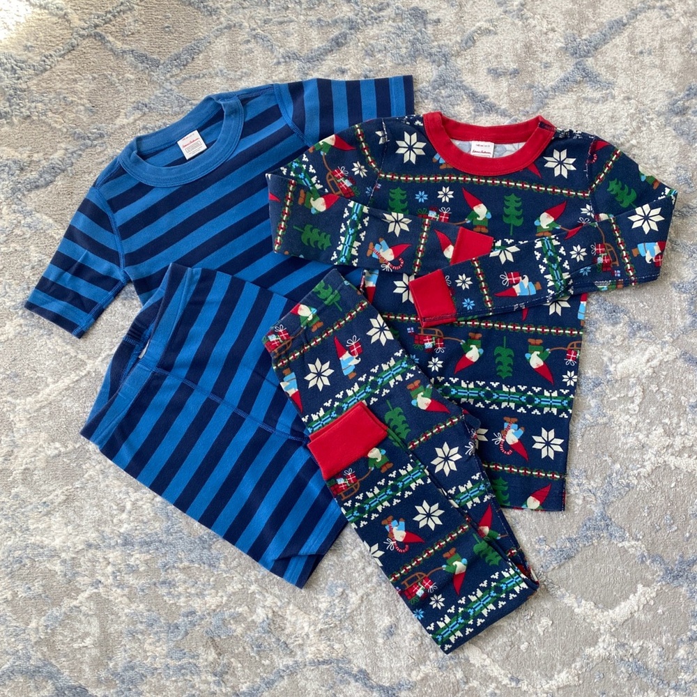 Great Shape‼️ Hanna Andersson Kids PJs Size 10 Organic Cotton 100%